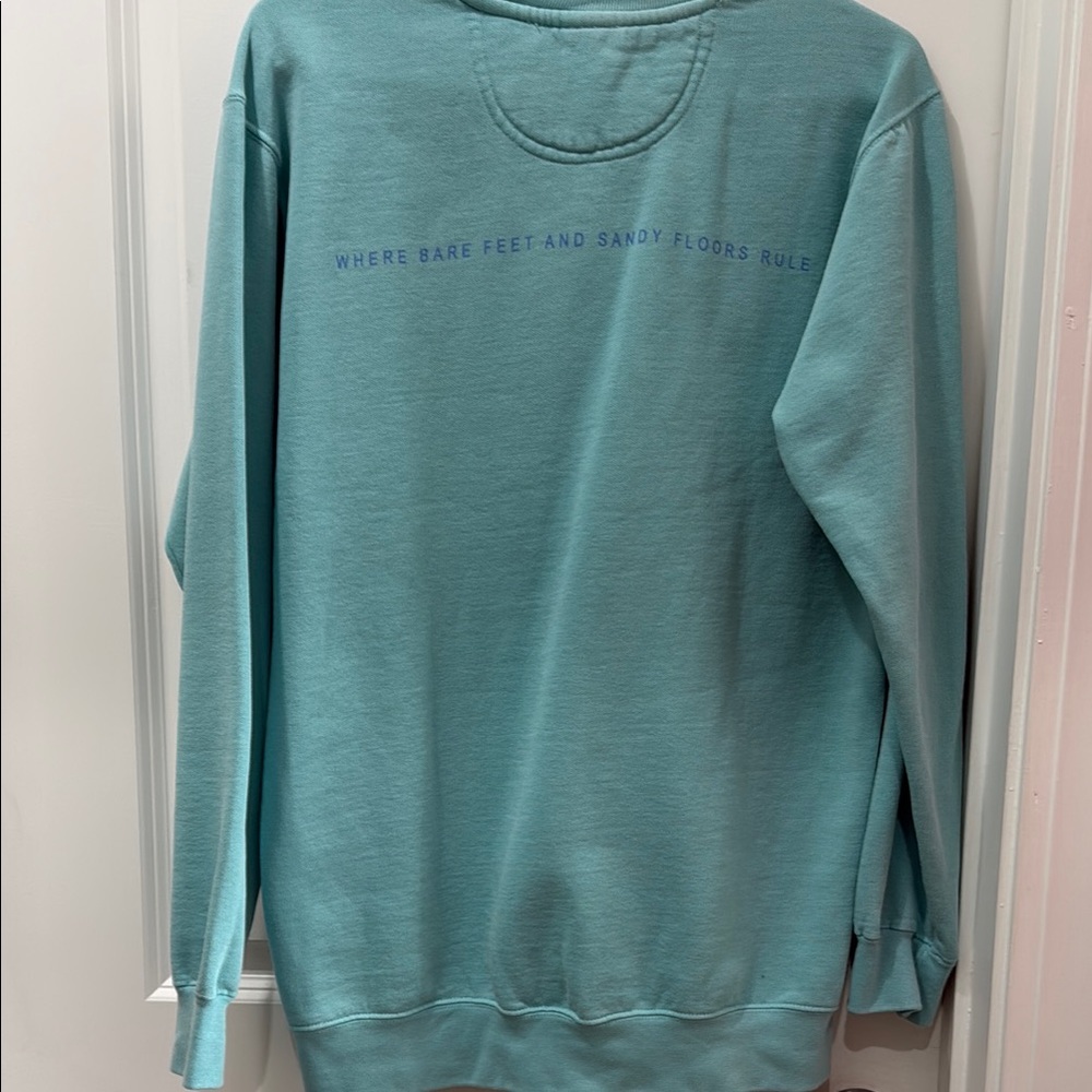 SEASIDE Aqua Crewneck Sweatshirt - Picture 5 of 5